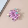 Wholesale Plastic Handmade High Elastic Women's Hair Ring For Tying Ponytails