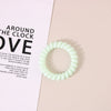 Wholesale Plastic Handmade High Elastic Women's Hair Ring For Tying Ponytails
