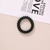 Wholesale Plastic Handmade High Elastic Women's Hair Ring For Tying Ponytails