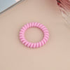 Wholesale Plastic Handmade High Elastic Women's Hair Ring For Tying Ponytails