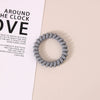 Wholesale Plastic Handmade High Elastic Women's Hair Ring For Tying Ponytails