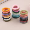 Wholesale Plastic Handmade High Elastic Women's Hair Ring For Tying Ponytails