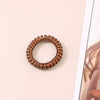 Wholesale Plastic Handmade High Elastic Women's Hair Ring For Tying Ponytails