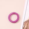Wholesale Plastic Handmade High Elastic Women's Hair Ring For Tying Ponytails