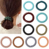 Wholesale Plastic Handmade High Elastic Women's Hair Ring For Tying Ponytails