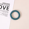 Wholesale Plastic Handmade High Elastic Women's Hair Ring For Tying Ponytails