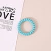 Wholesale Plastic Handmade High Elastic Women's Hair Ring For Tying Ponytails