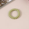 Wholesale Plastic Handmade High Elastic Women's Hair Ring For Tying Ponytails