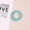 Wholesale Plastic Handmade High Elasticity Geometric Female Hair Ring Headwear
