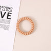Wholesale Plastic Handmade High Elasticity Geometric Female Hair Ring Headwear