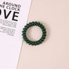 Wholesale Plastic Handmade High Elasticity Geometric Female Hair Ring Headwear
