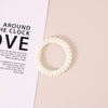 Wholesale Plastic Handmade High Elasticity Geometric Female Hair Ring Headwear