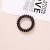 Wholesale Plastic Handmade High Elasticity Geometric Female Hair Ring Headwear