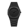 Wholesale Plastic Men's And Women's Quartz Watches With Round Dial And Stainless Steel Buckle For Exercise Style