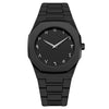Wholesale Plastic Men's And Women's Quartz Watches With Round Dial And Stainless Steel Buckle For Exercise Style