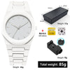 Wholesale Plastic Men's And Women's Quartz Watches With Round Dial And Stainless Steel Buckle For Exercise Style