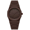 Wholesale Plastic Men's And Women's Quartz Watches With Round Dial And Stainless Steel Buckle For Exercise Style
