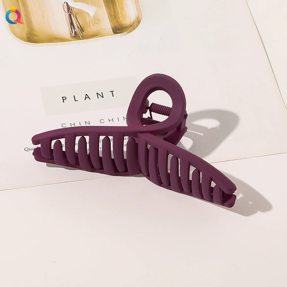 Wholesale Plastic Minimalist Geometric Handmade Women's Shark Hair Clip