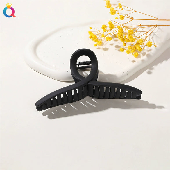 Wholesale Plastic Minimalist Geometric Handmade Women's Shark Hair Clip