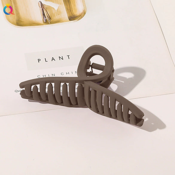 Wholesale Plastic Minimalist Geometric Handmade Women's Shark Hair Clip