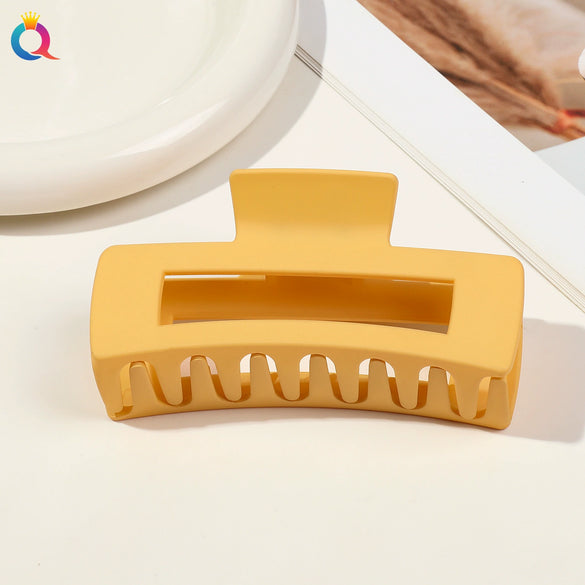 Wholesale Plastic Minimalist Geometric Handmade Women's Shark Hair Clip