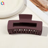 Wholesale Plastic Minimalist Geometric Handmade Women's Shark Hair Clip