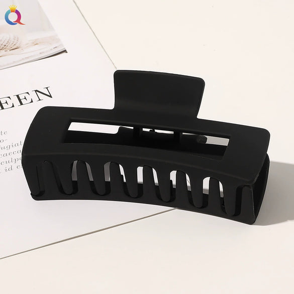 Wholesale Plastic Minimalist Geometric Handmade Women's Shark Hair Clip