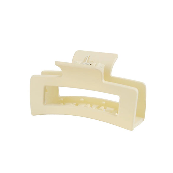 Wholesale Plastic Rectangular Claw Hair Clip For Women Fashion Ol Style With Baking Paint Treatment