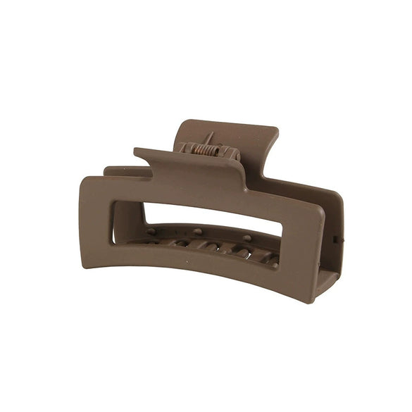 Wholesale Plastic Rectangular Claw Hair Clip For Women Fashion Ol Style With Baking Paint Treatment