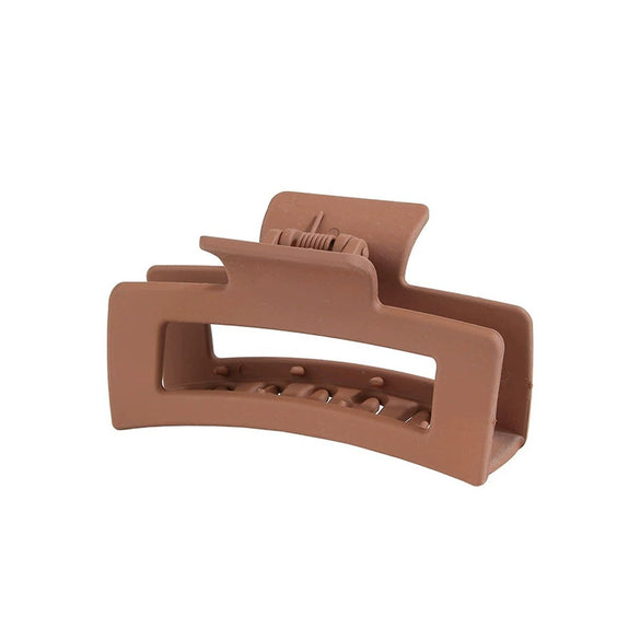 Wholesale Plastic Rectangular Claw Hair Clip For Women Fashion Ol Style With Baking Paint Treatment