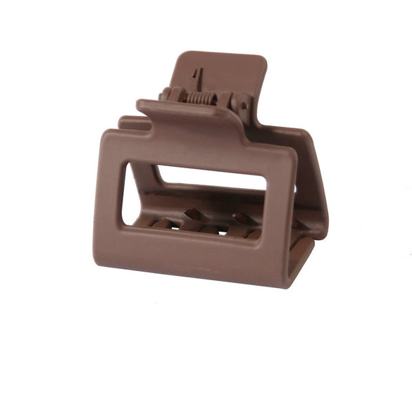 Wholesale Plastic Rectangular Claw Hair Clip For Women Fashion Ol Style With Baking Paint Treatment