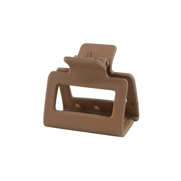 Wholesale Plastic Rectangular Claw Hair Clip For Women Fashion Ol Style With Baking Paint Treatment