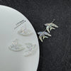 Wholesale Plastic Resin Acrylic Earrings Pendant With Daisy Patch Swallow And Irregular Square Shapes