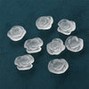 Wholesale Plastic Resin Dripping Glue Flower Shaped Diy Earrings And Hair Accessories Material