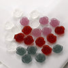 Wholesale Plastic Resin Dripping Glue Flower Shaped Diy Earrings And Hair Accessories Material