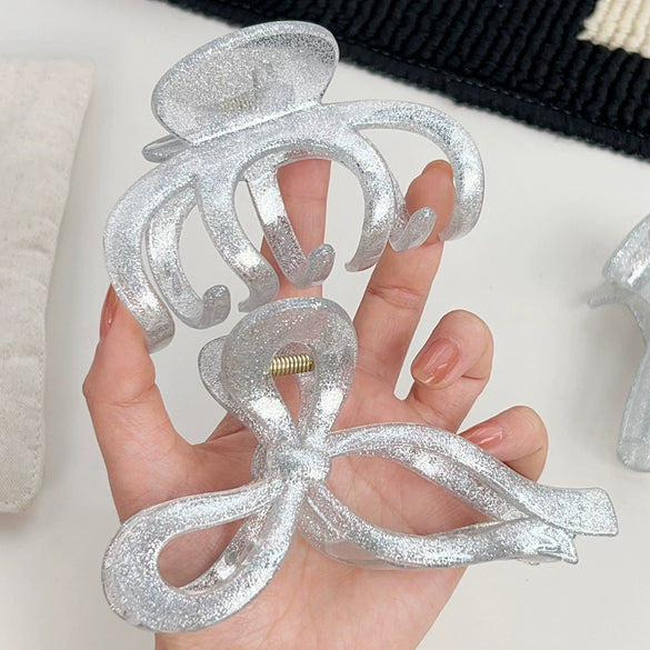 Wholesale Plastic Resin Hair Clips Simple Geometric Style Baking Paint Women's Accessories