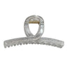 Wholesale Plastic Resin Hair Clips Simple Geometric Style Baking Paint Women's Accessories