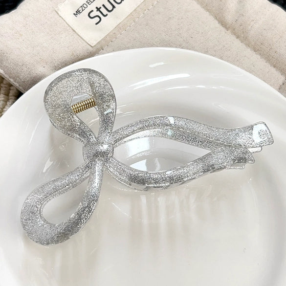 Wholesale Plastic Resin Hair Clips Simple Geometric Style Baking Paint Women's Accessories