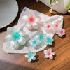 Wholesale Plastic Resin Handmade Lovely Flower Style Hairpin