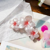 Wholesale Plastic Resin Handmade Lovely Flower Style Hairpin
