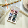 Wholesale Plastic Resin Handmade Simple Geometric Women's Hair Accessories Grab Clip