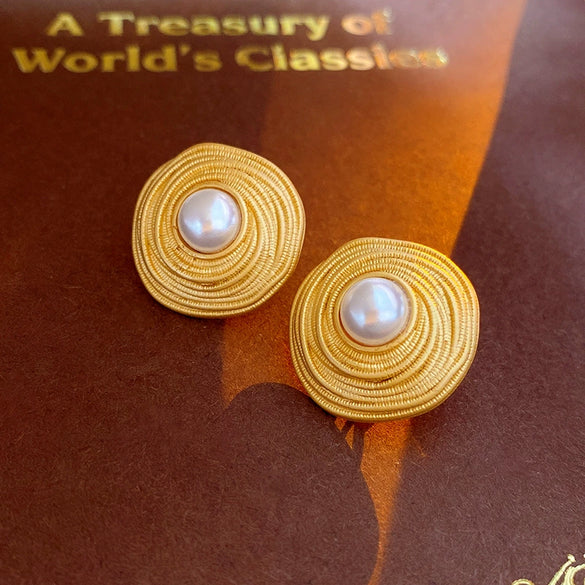 Wholesale Plastic Resin Heart Shaped Midancient Style Long Exaggerated Light Luxury Women's Earrings With Electroplating