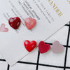 Wholesale Plastic Resin Love Sequins Peach Heart Convex Diy Accessories