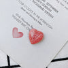 Wholesale Plastic Resin Love Sequins Peach Heart Convex Diy Accessories