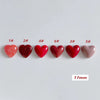 Wholesale Plastic Resin Love Sequins Peach Heart Convex Diy Accessories