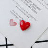 Wholesale Plastic Resin Love Sequins Peach Heart Convex Diy Accessories
