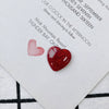 Wholesale Plastic Resin Love Sequins Peach Heart Convex Diy Accessories