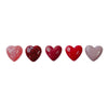 Wholesale Plastic Resin Love Sequins Peach Heart Convex Diy Accessories