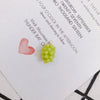 Wholesale Plastic Resin Mini Fruit Shape Pendant Jewelry Accessories