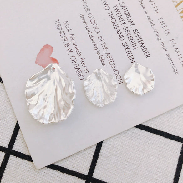 Wholesale Plastic Resin Petal Imitation Shell Hair Accessories And Earrings